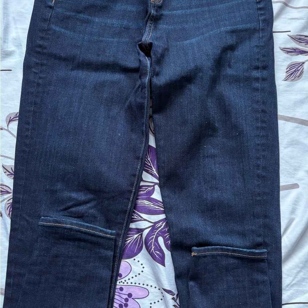 American Eagle Outfitters Dark Blue High Rise Jeans